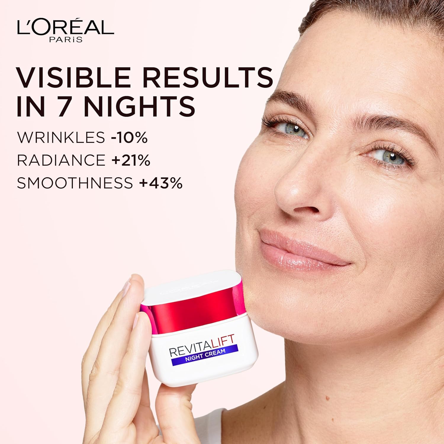L'Oreal Paris Revitalift anti-wrinkle and firming night cream 50ml jar
