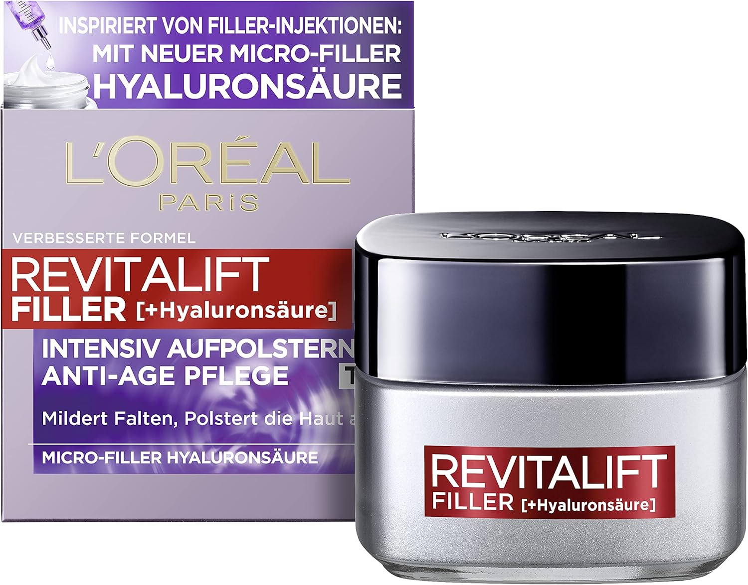 L'Oréal Paris Revitalift Filler anti-ageing day cream with hyaluronic acid 50ml