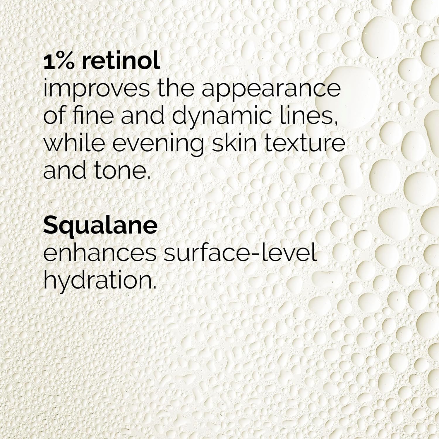 The Ordinary Retinol 1% in Squalane high-strength retinol serum bottle