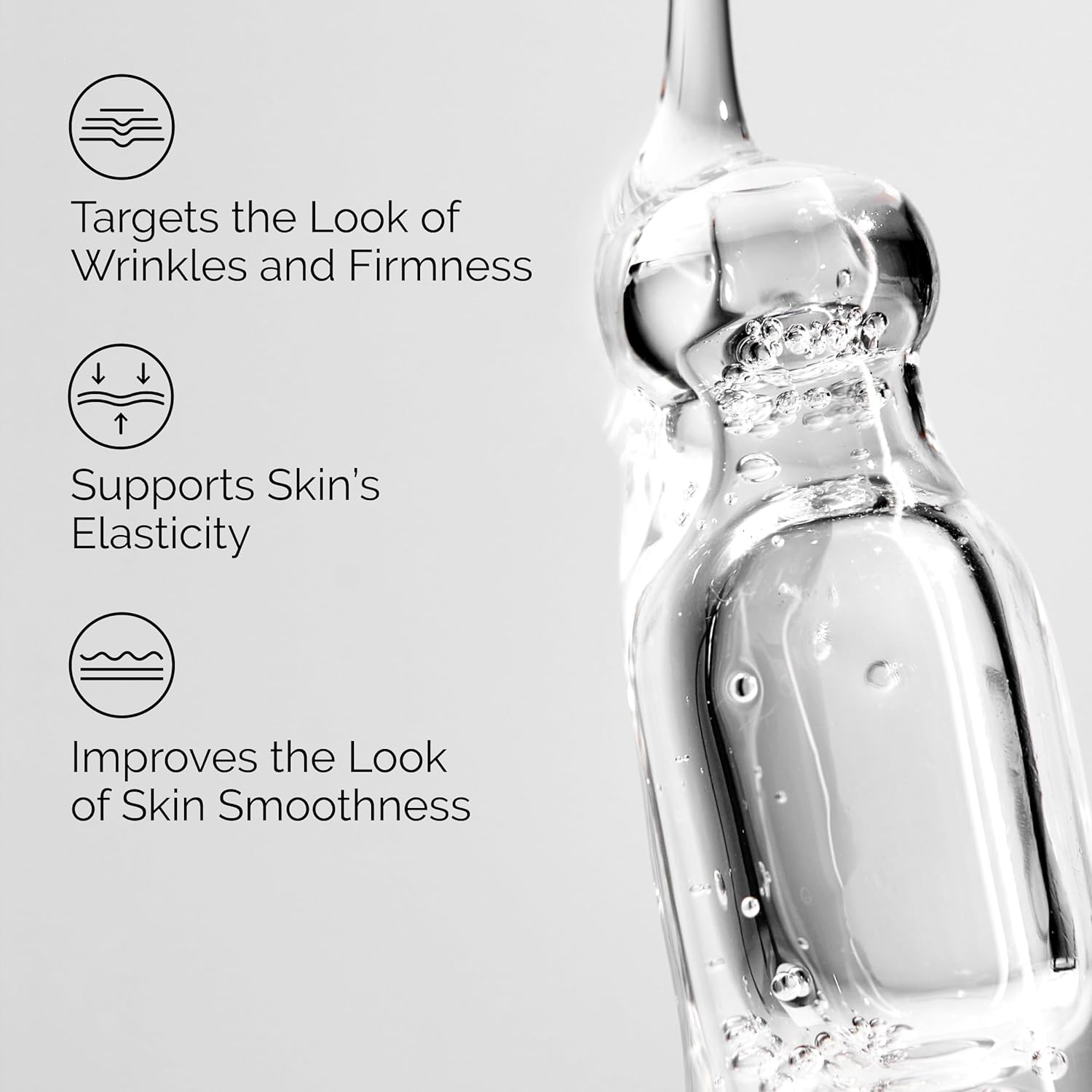 The Ordinary Multi-Peptide + HA Serum 30ml clear glass bottle with dropper