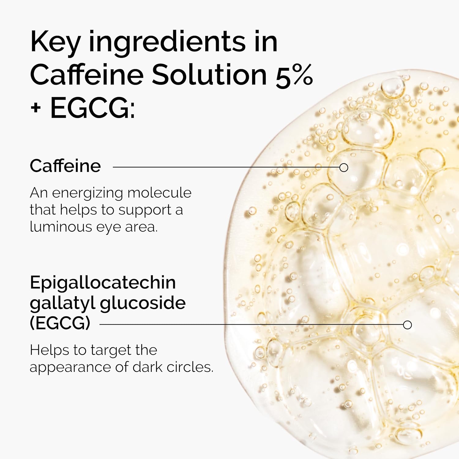 The Ordinary Caffeine Solution 5% + EGCG 30ml clear serum liquid
