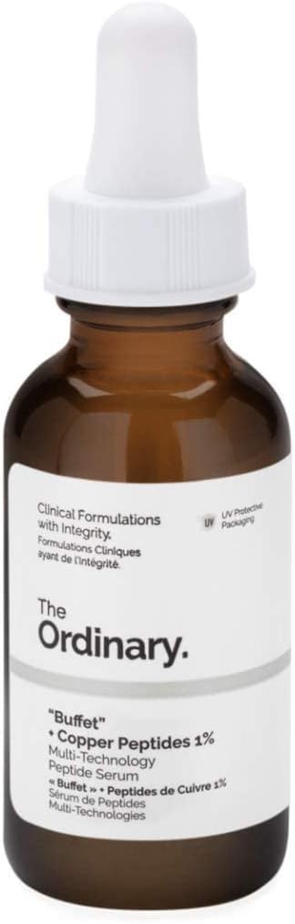 The Ordinary Multi-Peptide Copper Peptides 1% anti-aging serum dropper bottle