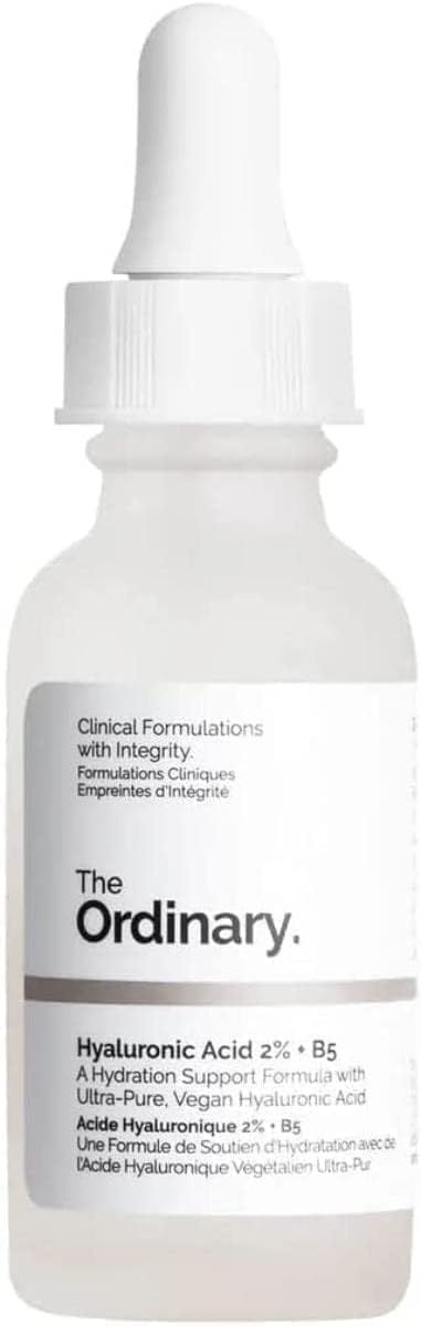 The Ordinary Alpha Arbutin 2% plus Hyaluronic Acid serum with dropper