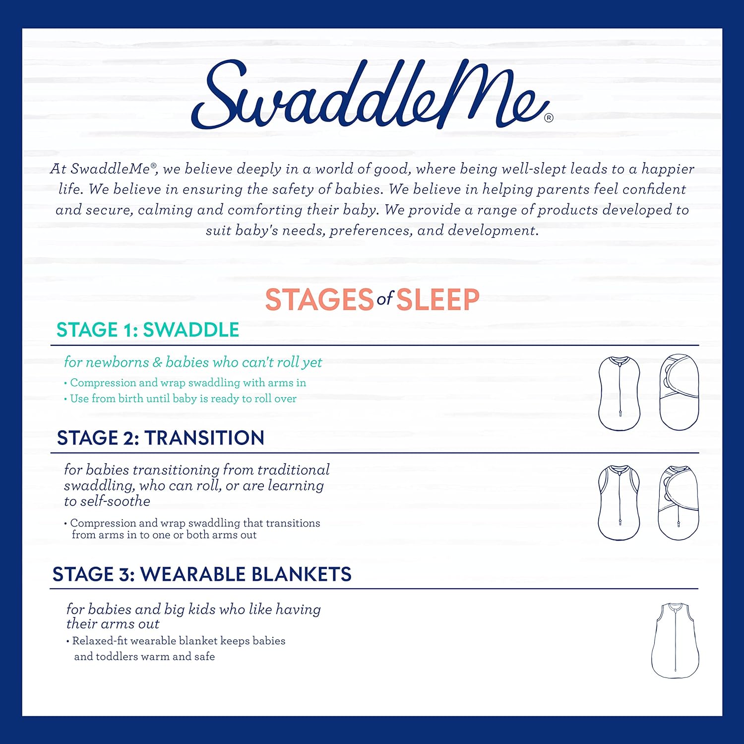 SwaddleMe Original Swaddle Flamingo Fiesta infant wrap with arms secure closure