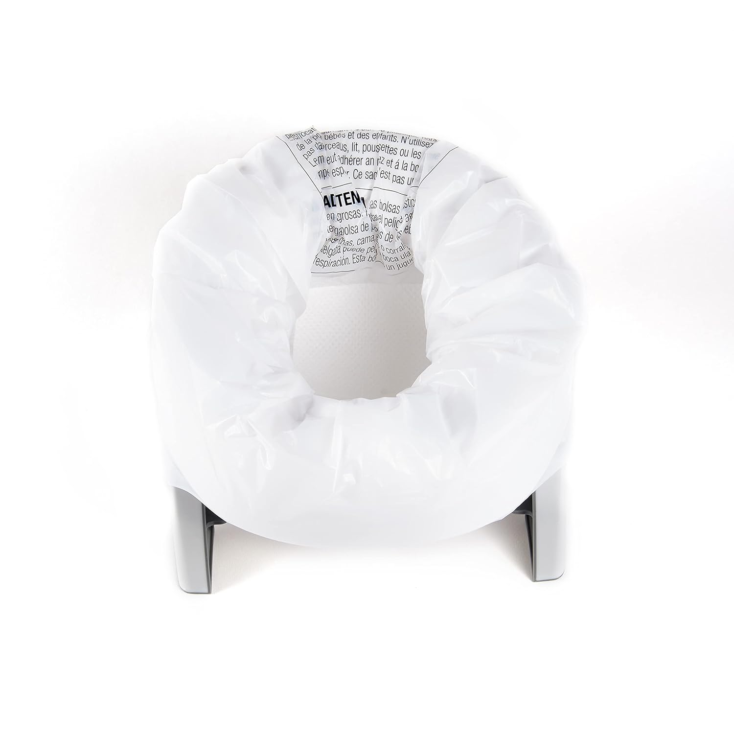 Summer Infant My Travel Potty white portable training seat with disposable liners