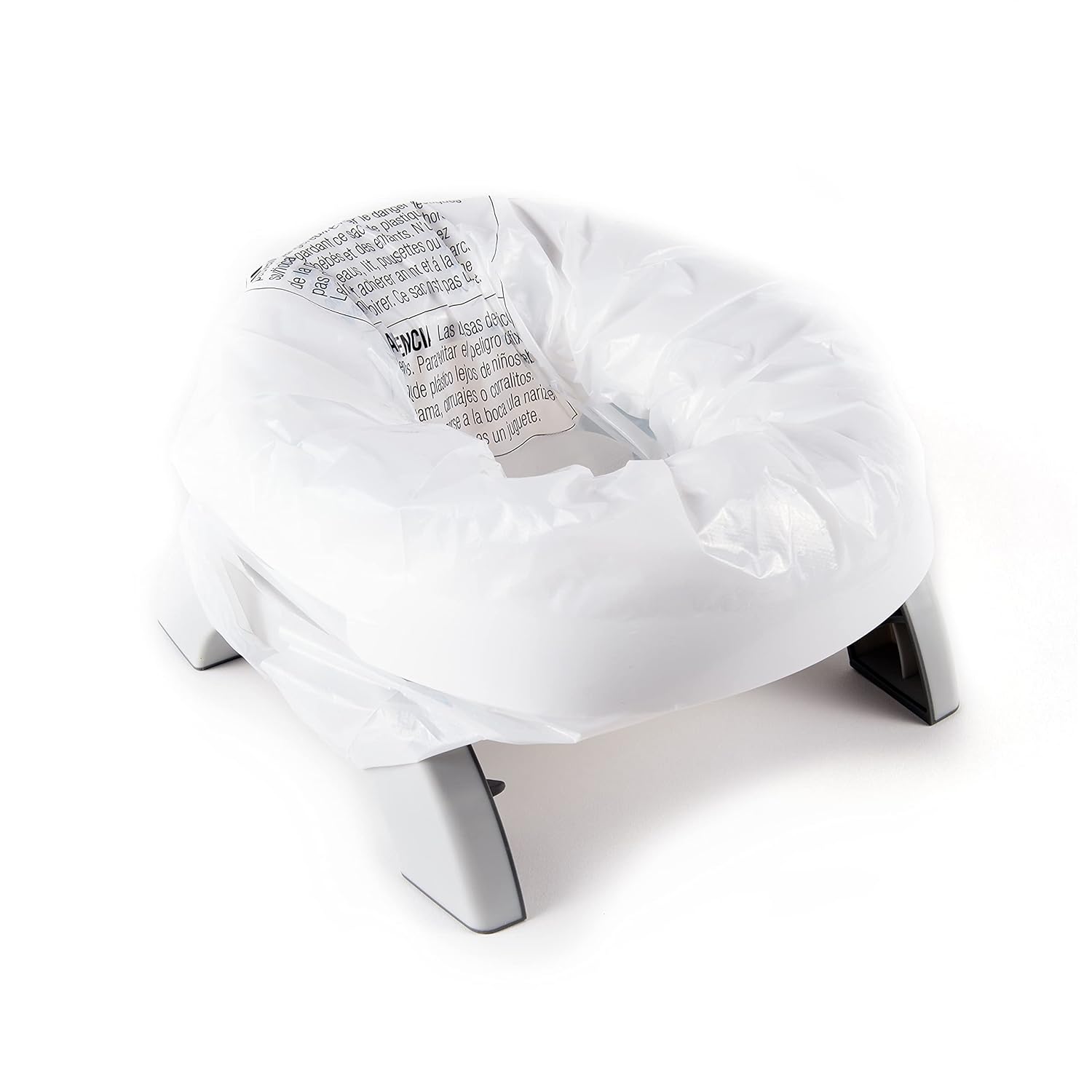 Summer Infant My Travel Potty white portable seat with disposable liners
