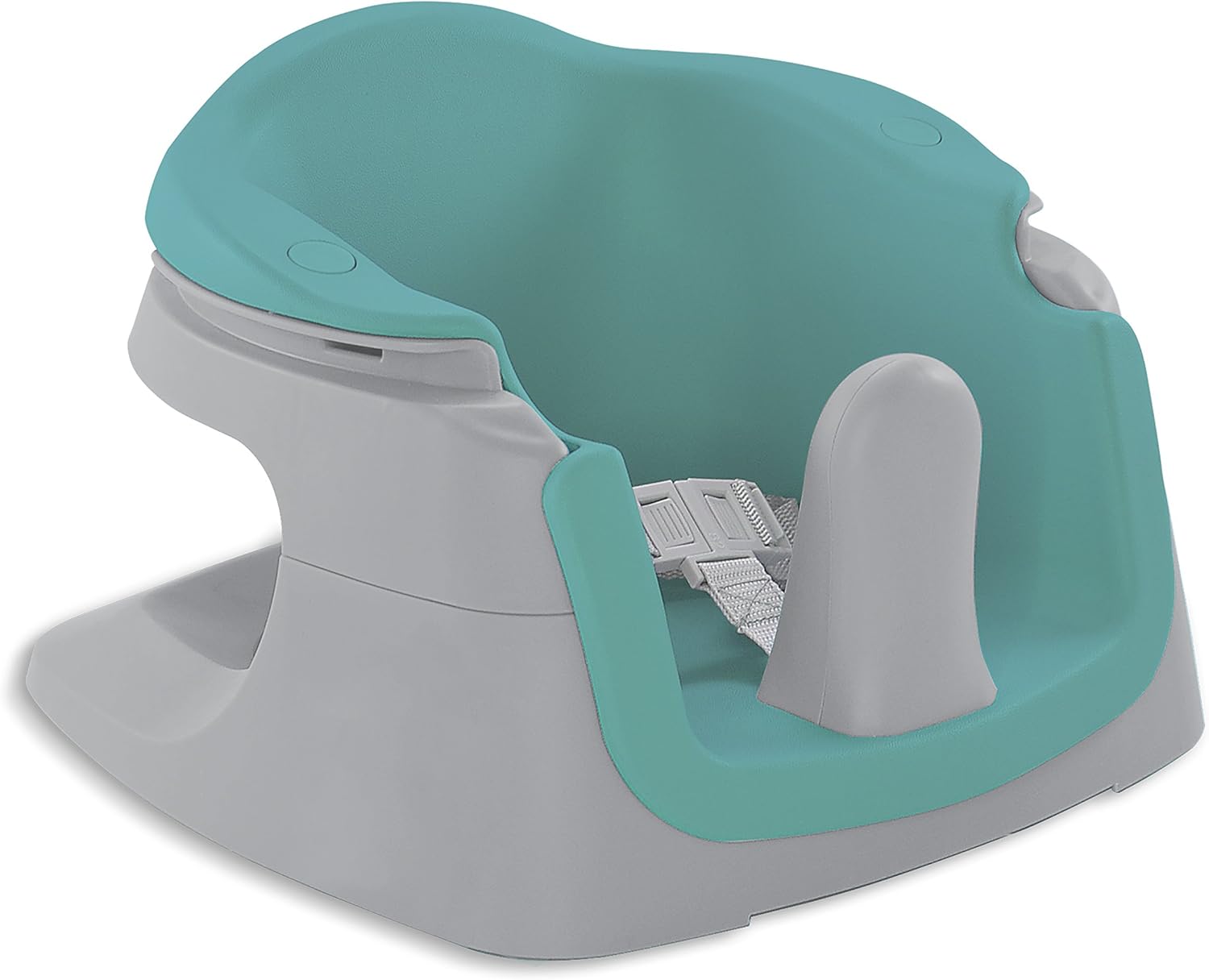 Summer Infant 4-in-1 Super Seat turquoise and grey baby feeding chair