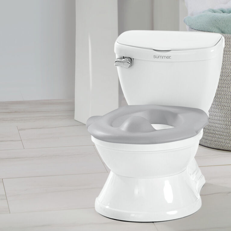 Summer Infant My Size Potty Train white and grey transition seat