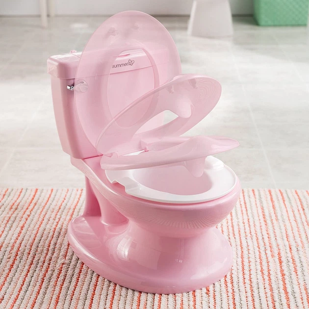 Summer Infant My Size Potty in pink with removable seat and lid