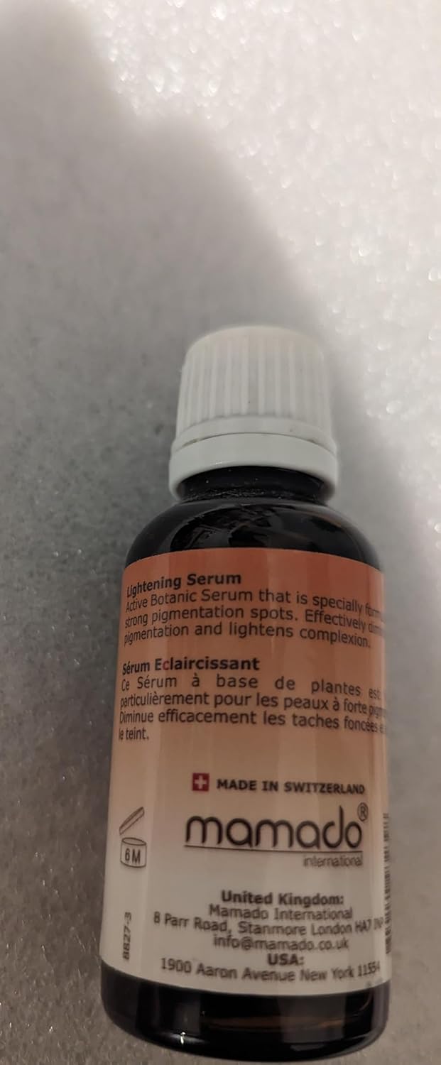 Soft 'n White Swiss Papaya Lightening Serum 30mL dark glass bottle