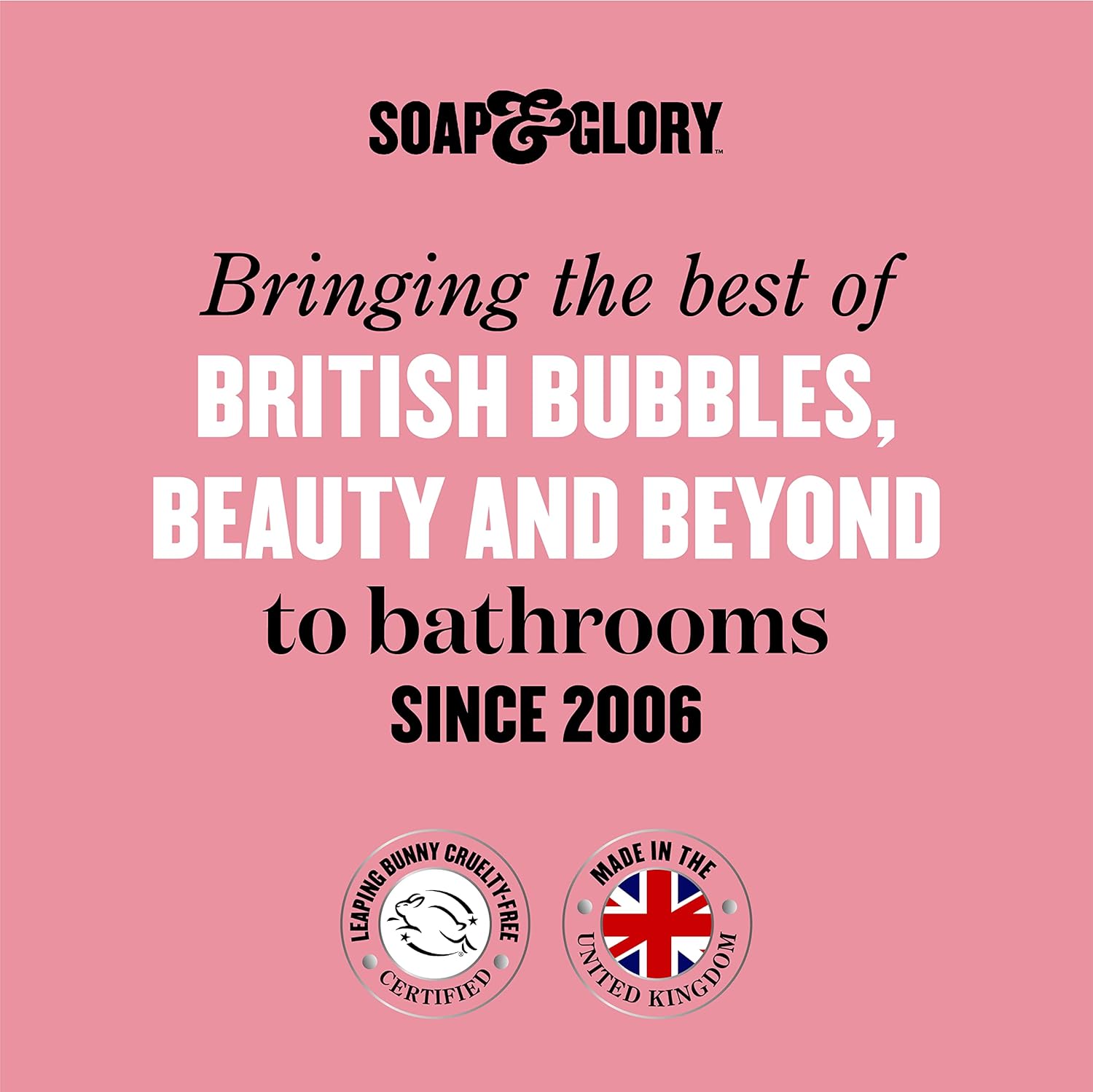 Soap & Glory Face Soap & Clarity 3-in-1 Vitamin C facial wash bottle, 11.8 fl oz