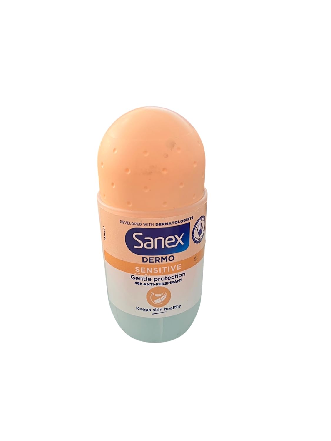 Sanex Dermo Sensitive roll-on antiperspirant deodorant 50ml gentle protection
