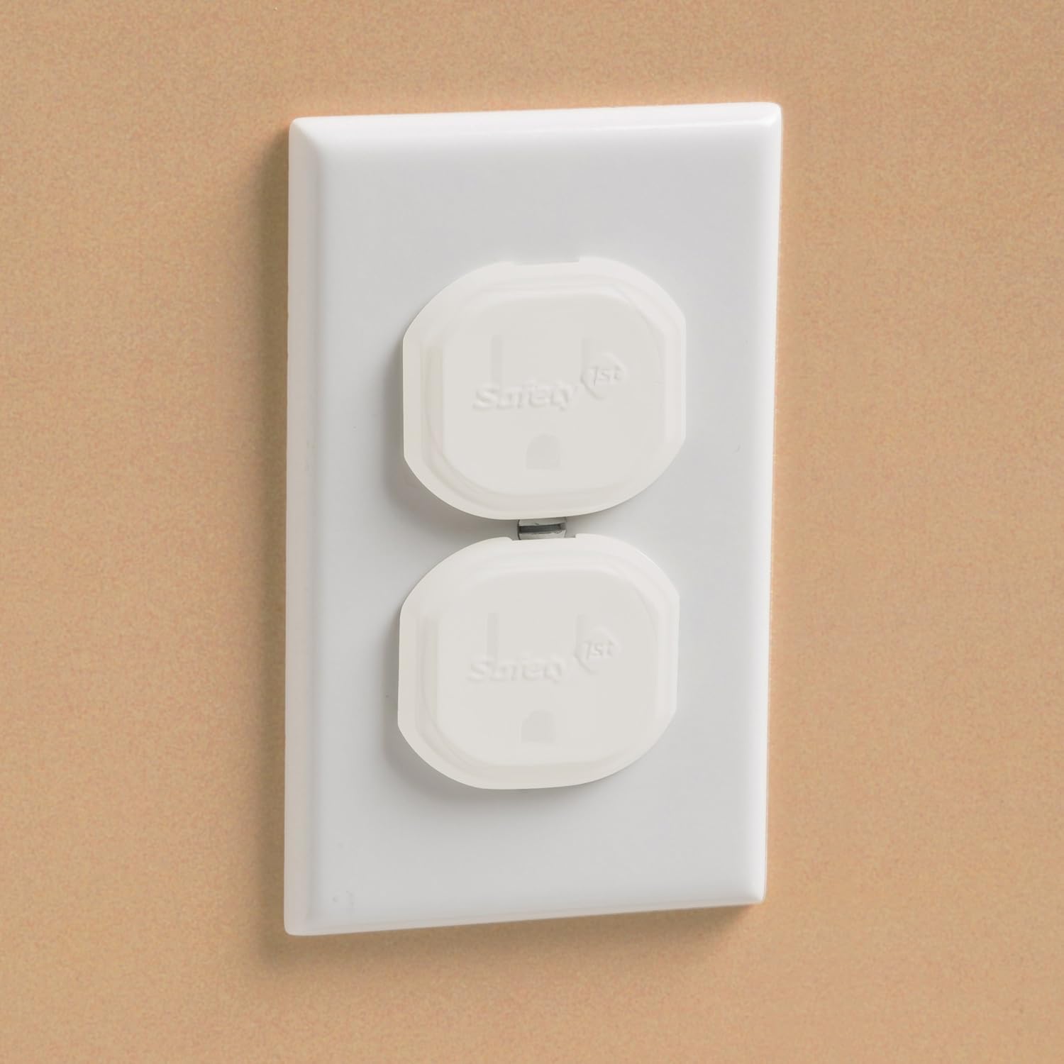 Safety 1st white socket inserts for electrical outlet safety protection