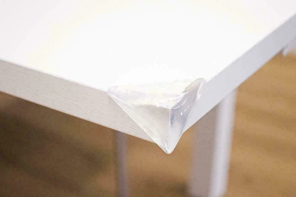 Safety 1st clear soft corner guard on furniture edge