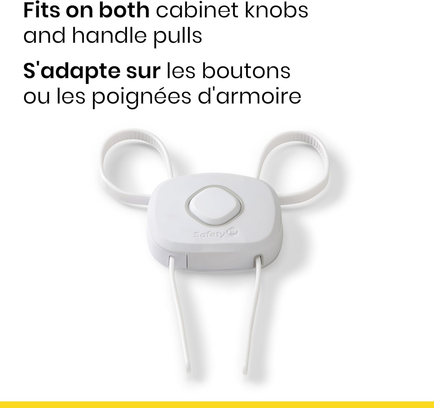 Safety 1st OutSmart Flex Lock white cabinet safety lock