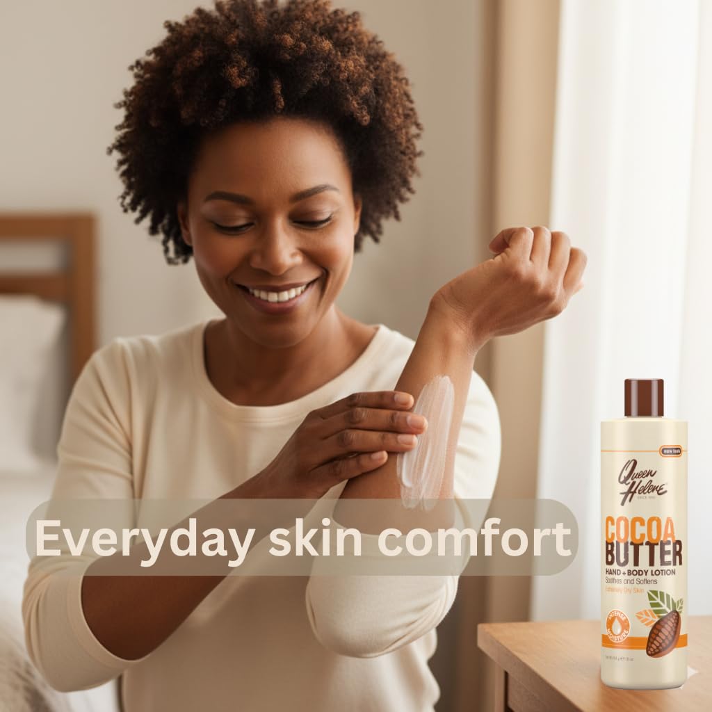 Queen Helene Cocoa Butter Hand and Body Lotion 16 oz bottle