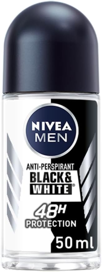 Nivea Men Invisible Black and White anti-perspirant roll on deodorant 50 ml