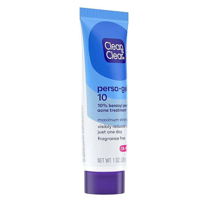 Clean & Clear Persa-Gel 10 acne spot treatment cream 1 fl oz tube