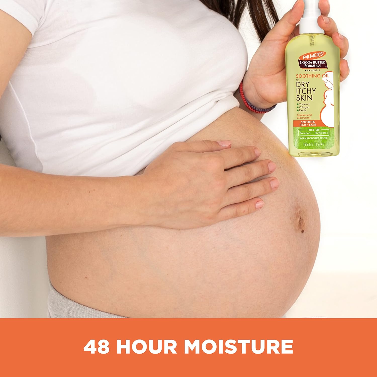 Palmer's Cocoa Butter Formula Soothing Oil 150ml yellow bottle for dry itchy skin