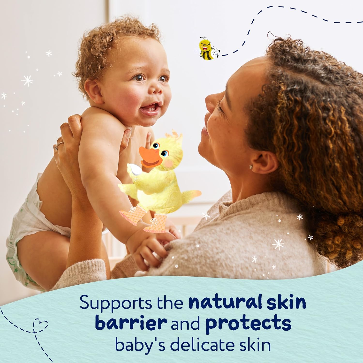 Childs Farm Baby Moisturiser Unfragranced 250ml bottle for delicate skin