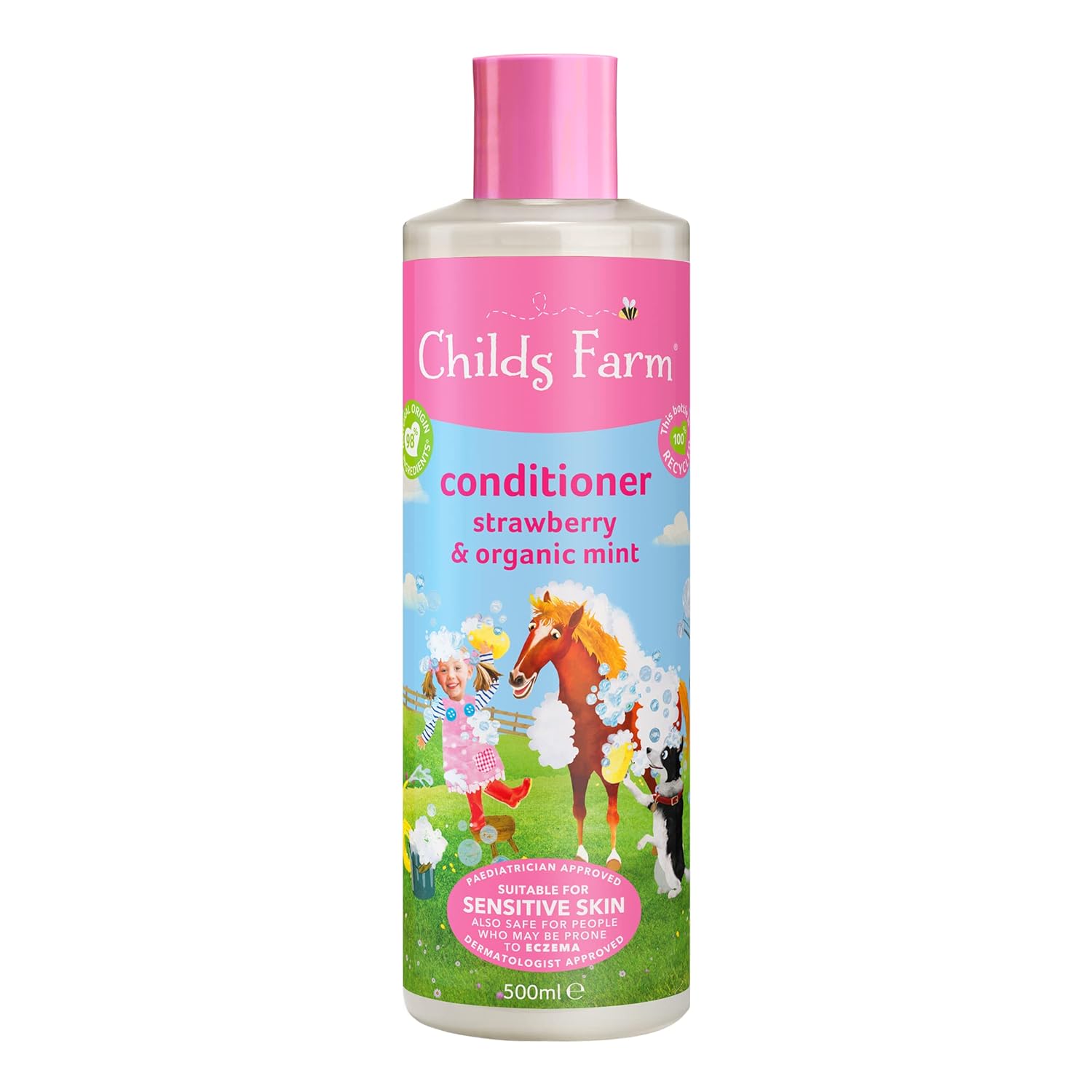 Childs Farm Conditioner 500ml Strawberry and Organic Mint scent