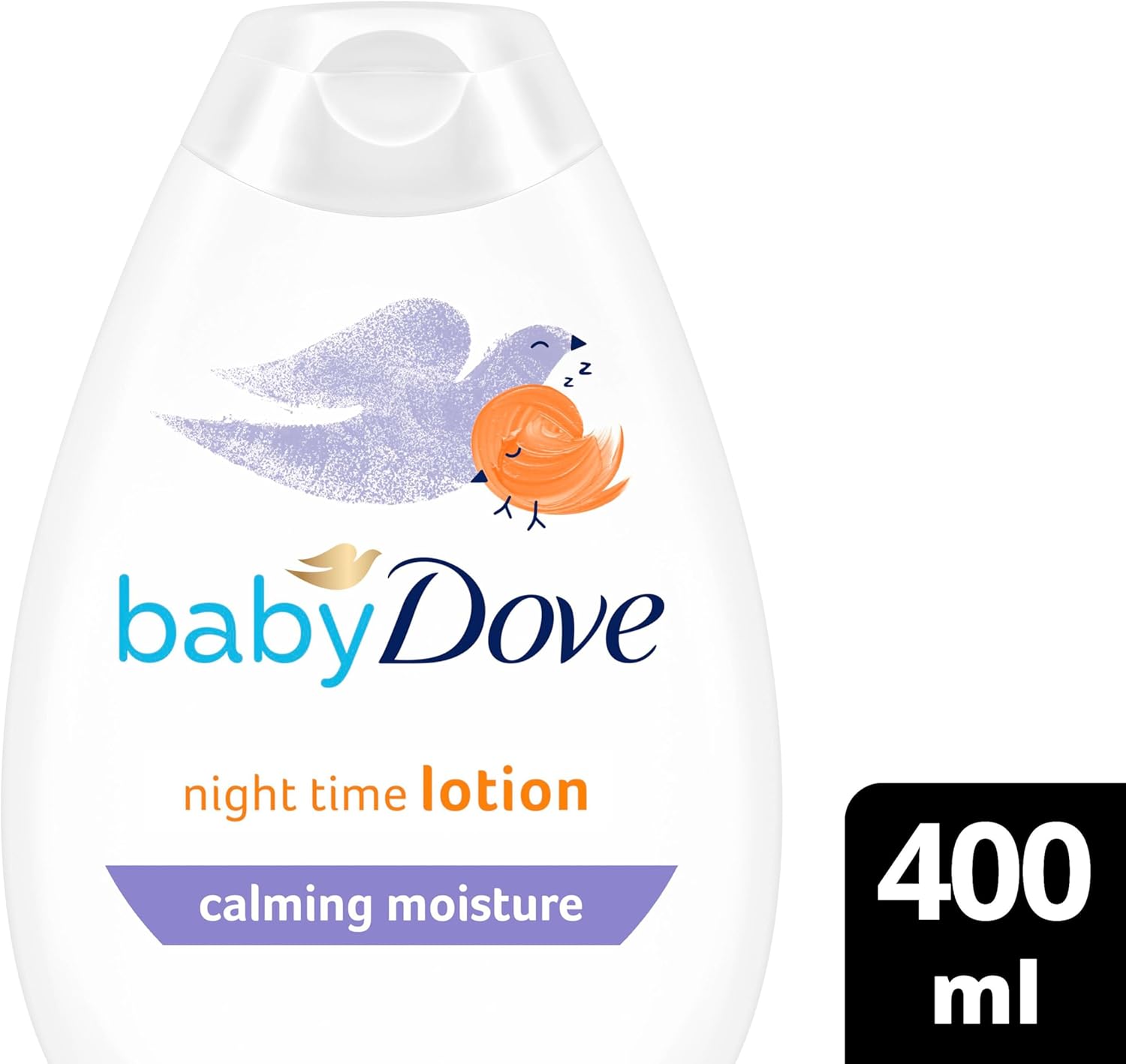 Baby Dove night time lotion 400ml calming moisture for babies