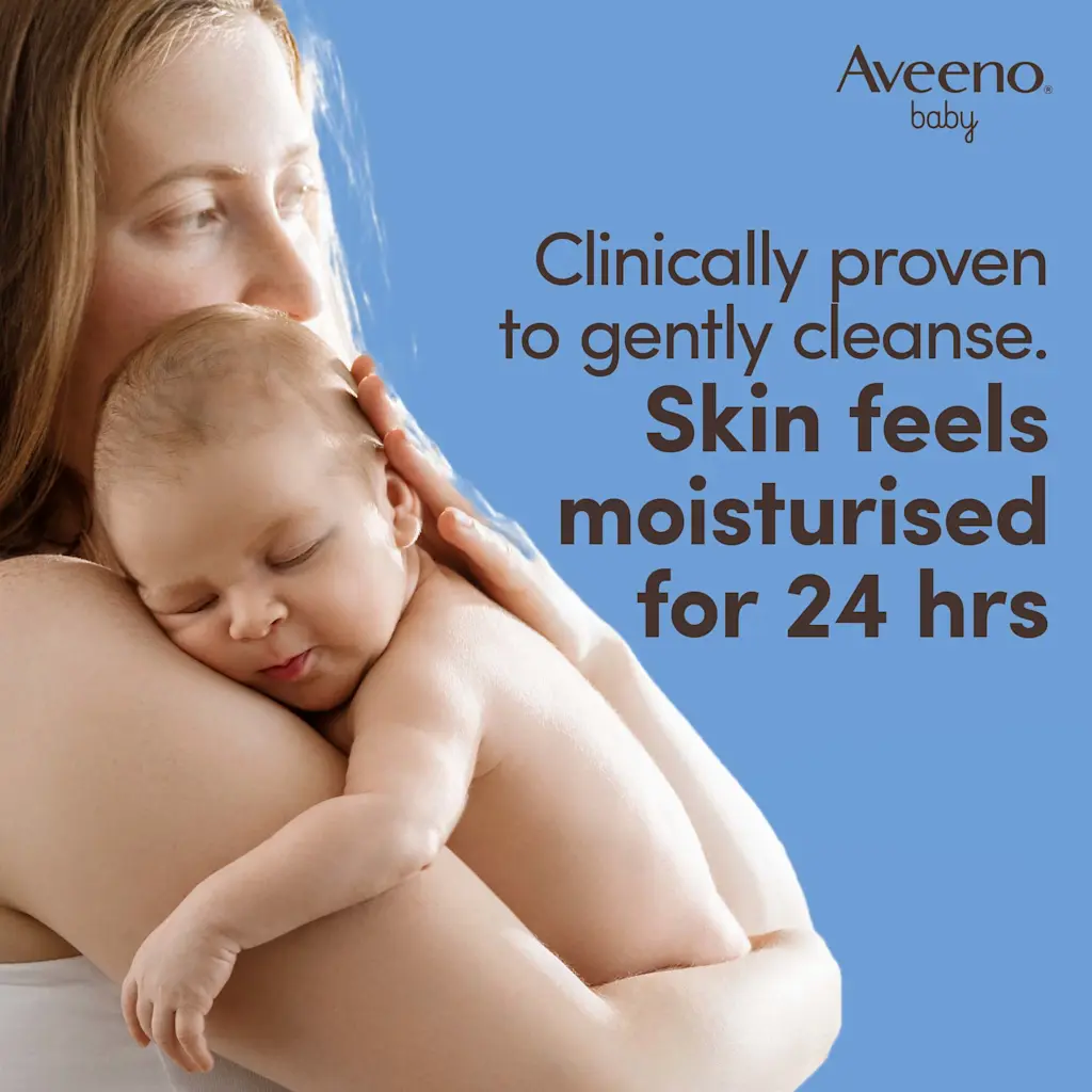 Aveeno Baby Soothing Relief Emollient Wash 250ml bottle