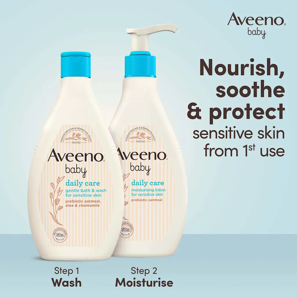 Aveeno Baby Daily Care Moisturising Lotion 250ml with pump dispenser