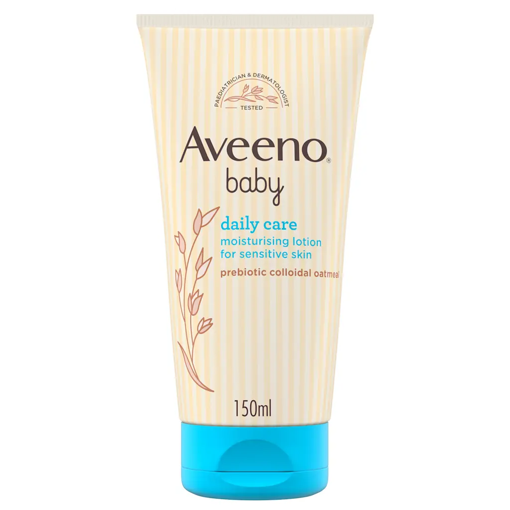 Aveeno baby daily care moisturising lotion for sensitive skin 150ml tube