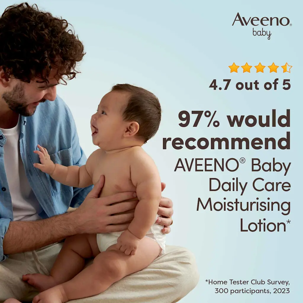 Aveeno Baby Daily Care Moisturising Lotion for sensitive skin 150ml bottle