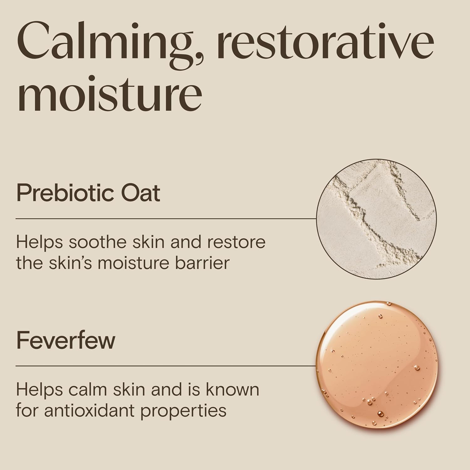 Aveeno Calm Restore oat gel moisturiser for sensitive skin 48g