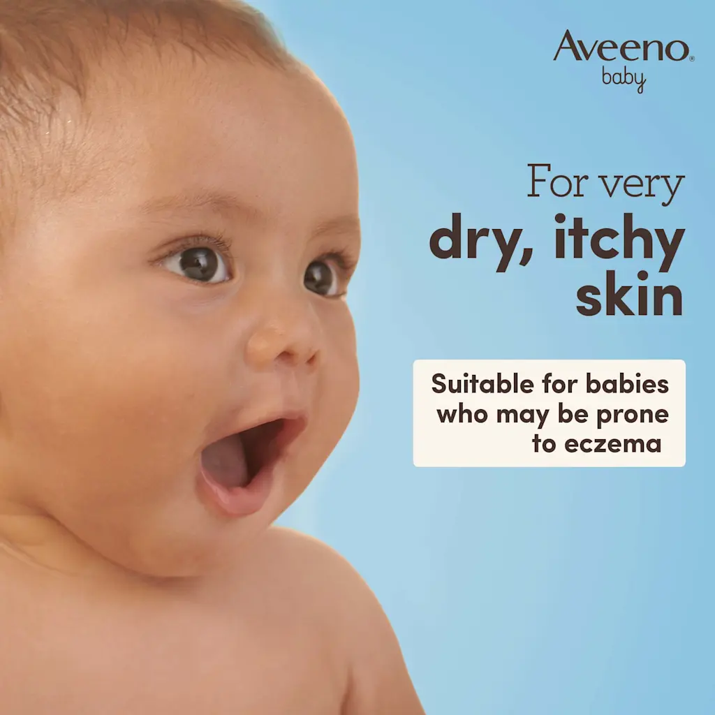 Aveeno Baby Dermexa Emollient Wash 250ml for very dry itchy skin
