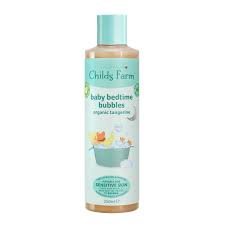 Childs Farm Baby Bedtime Bubbles Organic Tangerine 250ml bottle