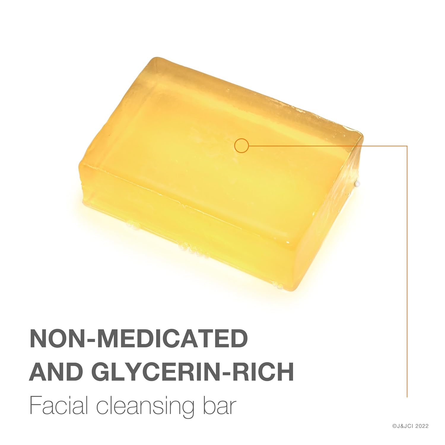 Neutrogena yellow facial cleansing bar for acne-prone skin 99g