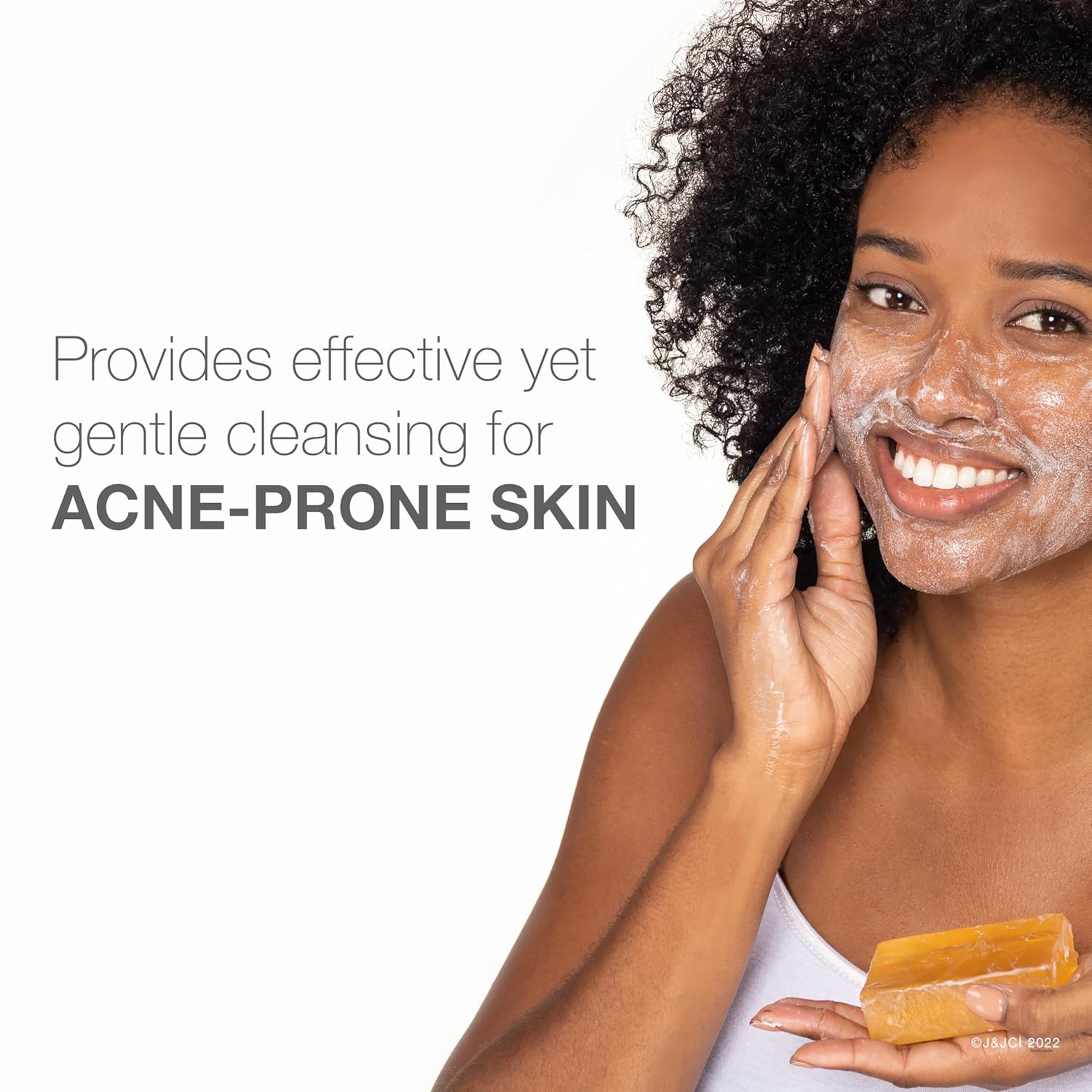 Neutrogena facial cleansing bar for acne-prone skin 99g bar