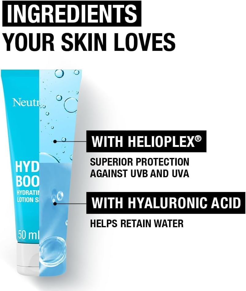 Neutrogena Hydro Boost City Shield hydrating lotion SPF 25, 50ml tube