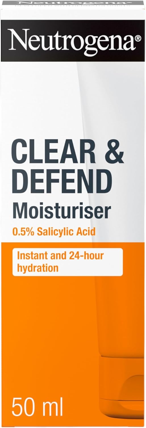 Neutrogena Clear and Defend Moisturiser 50 ml oil-free daily face cream