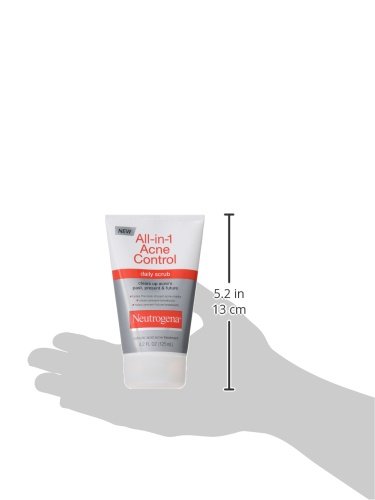 Neutrogena All-in-1 Acne Control Daily Scrub 124mL tube