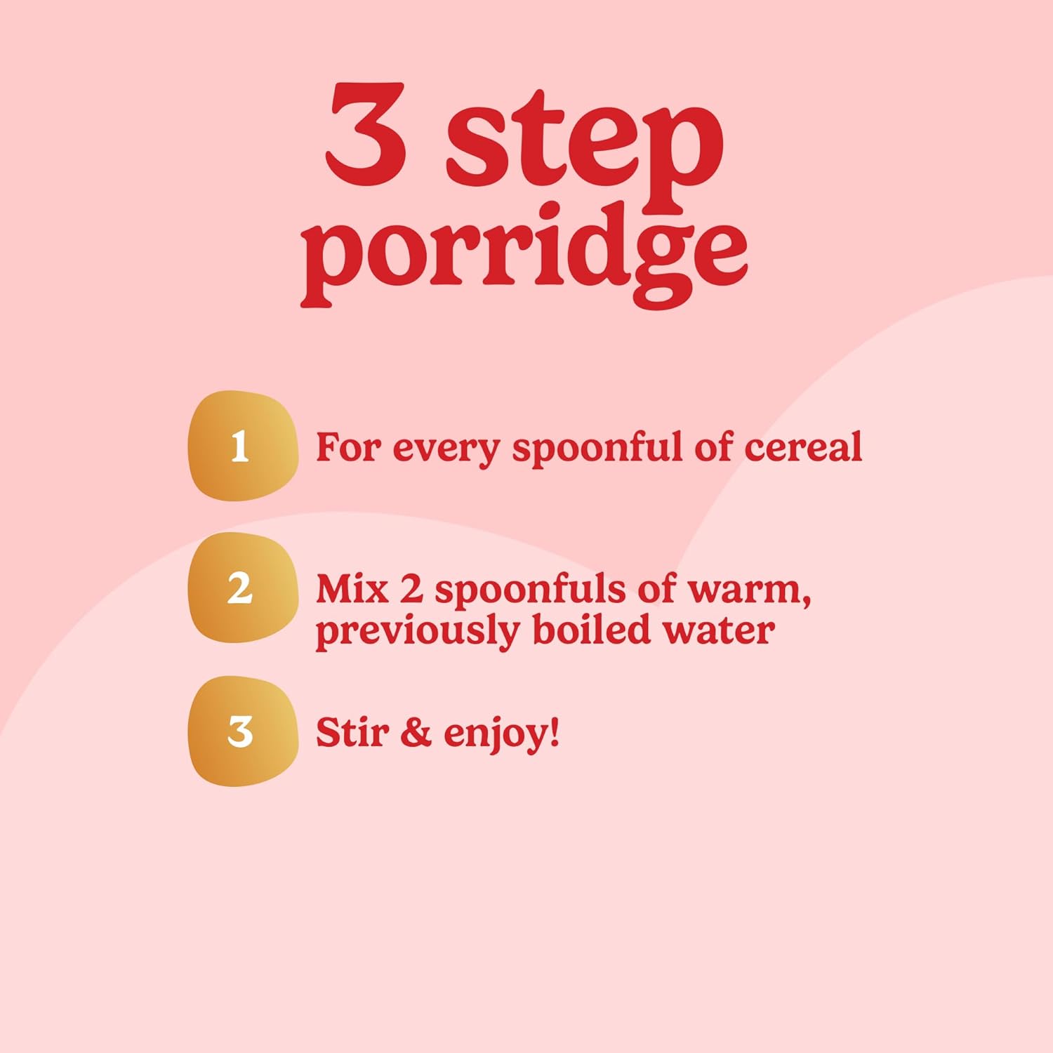 Cow & Gate banana porridge 125g for 4 to 6 months baby cereal