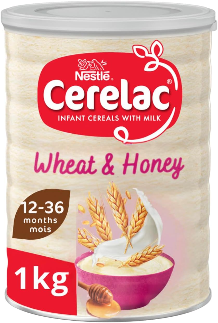 Nestlé Cerelac Wheat and Honey with Milk infant cereal 1 kg tin