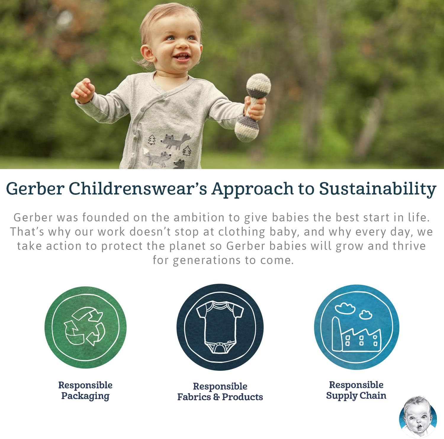 Gerber 10 cloth diapers pack for babies and toddlers