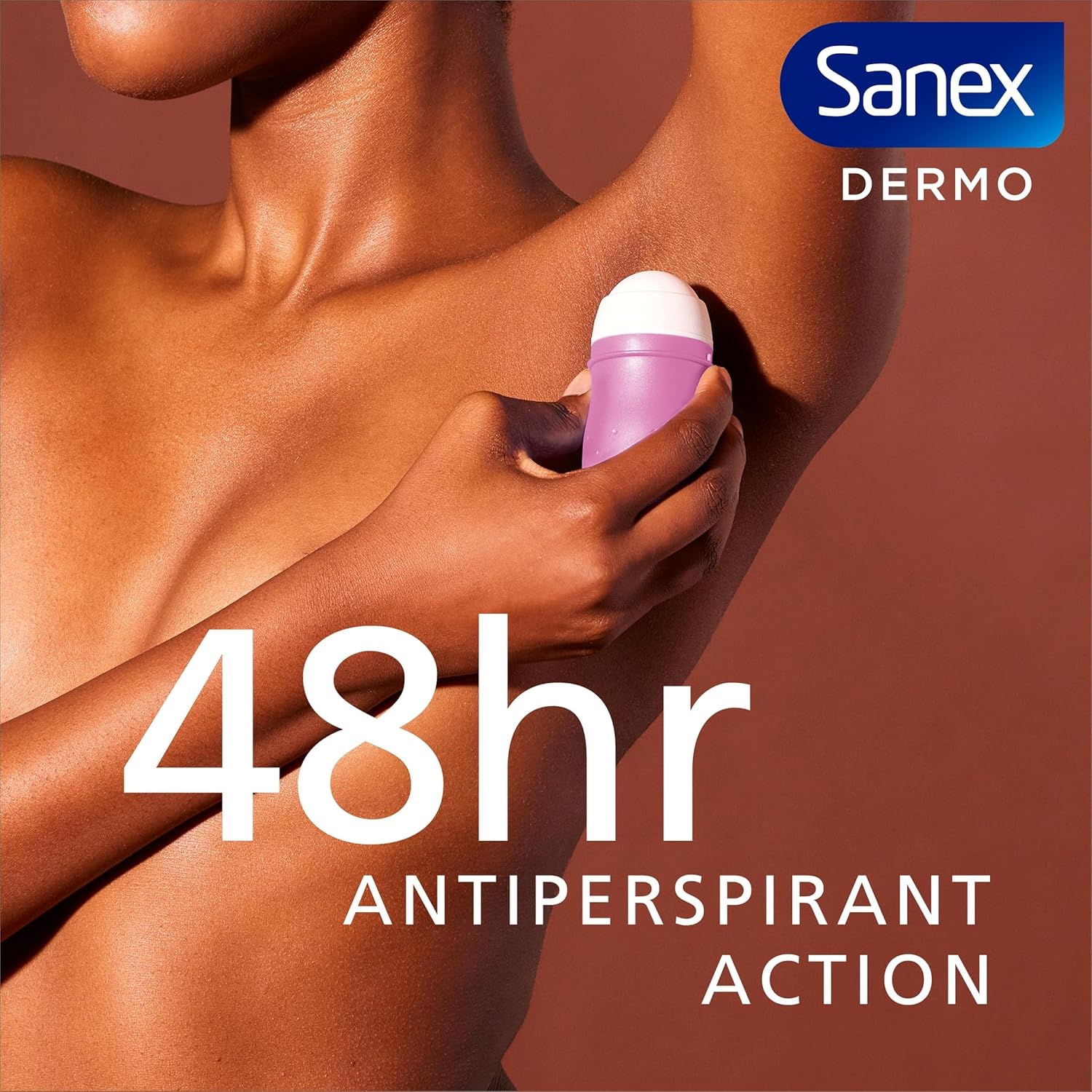 Sanex Dermo Invisible pink roll-on anti-perspirant deodorant 50ml