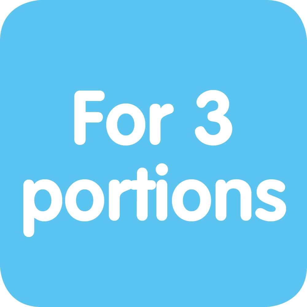 MAM blue milk powder box for three portions storage container