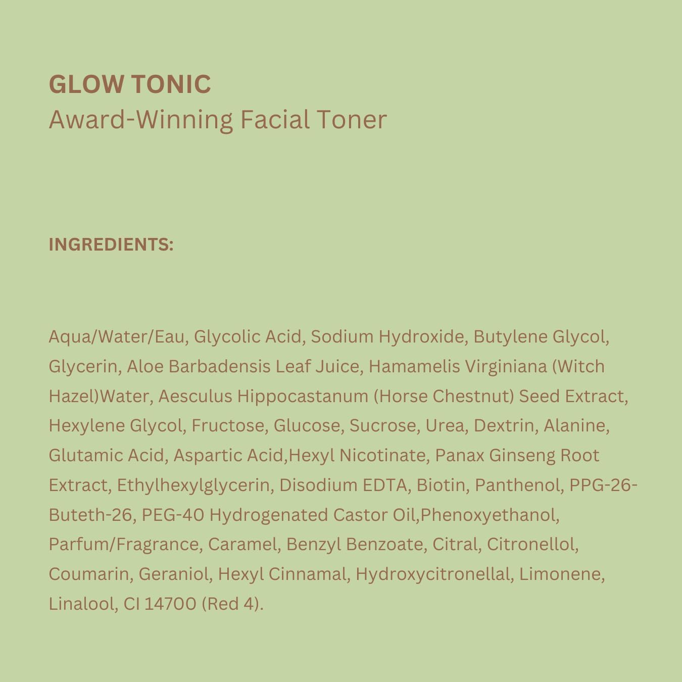 Pixi Skintreats Glow Tonic exfoliating facial toner 250 ml bottle