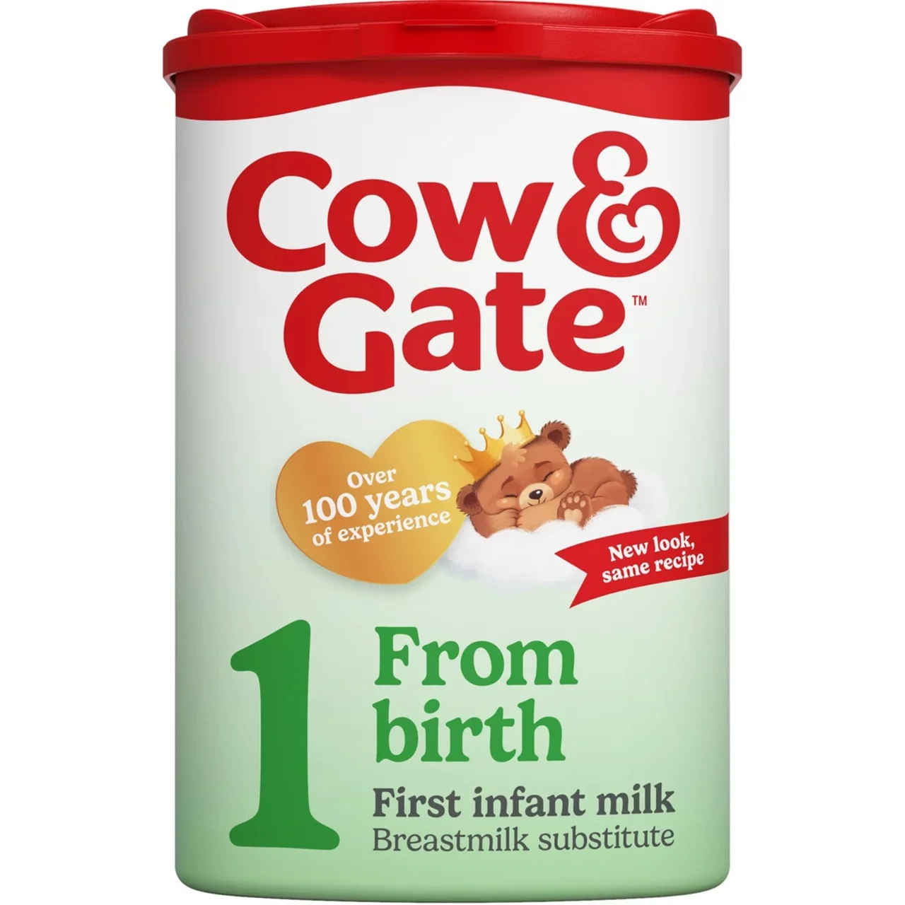 Cow & Gate 1 First infant milk formula powder 800g tin with red lid