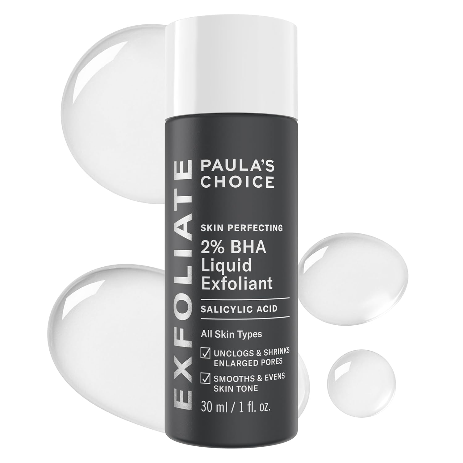 Paula's Choice Skin Perfecting 2% BHA Liquid Exfoliant 30ml bottle