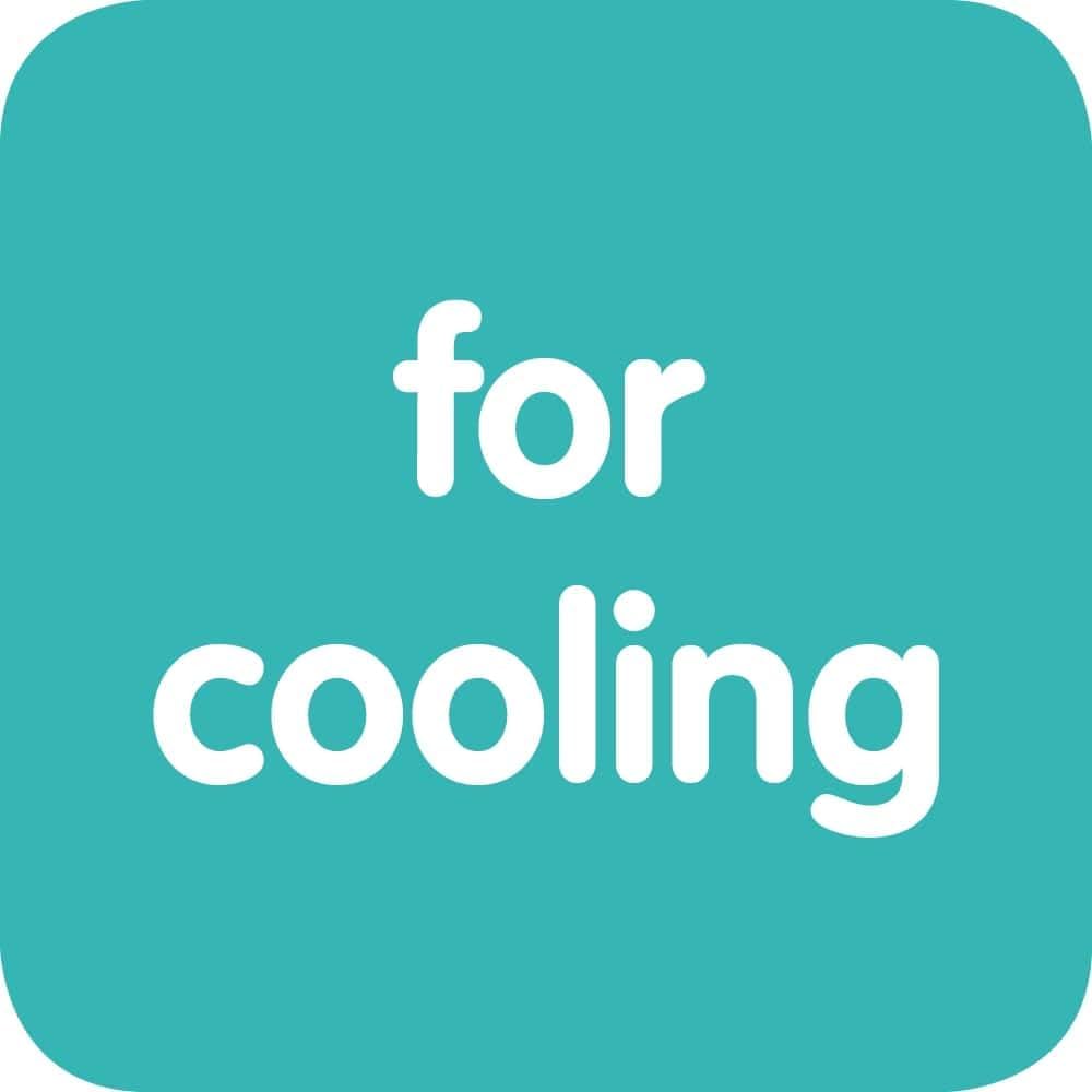 MAM Mini Cooler and Clip, turquoise teething accessory with cooling function