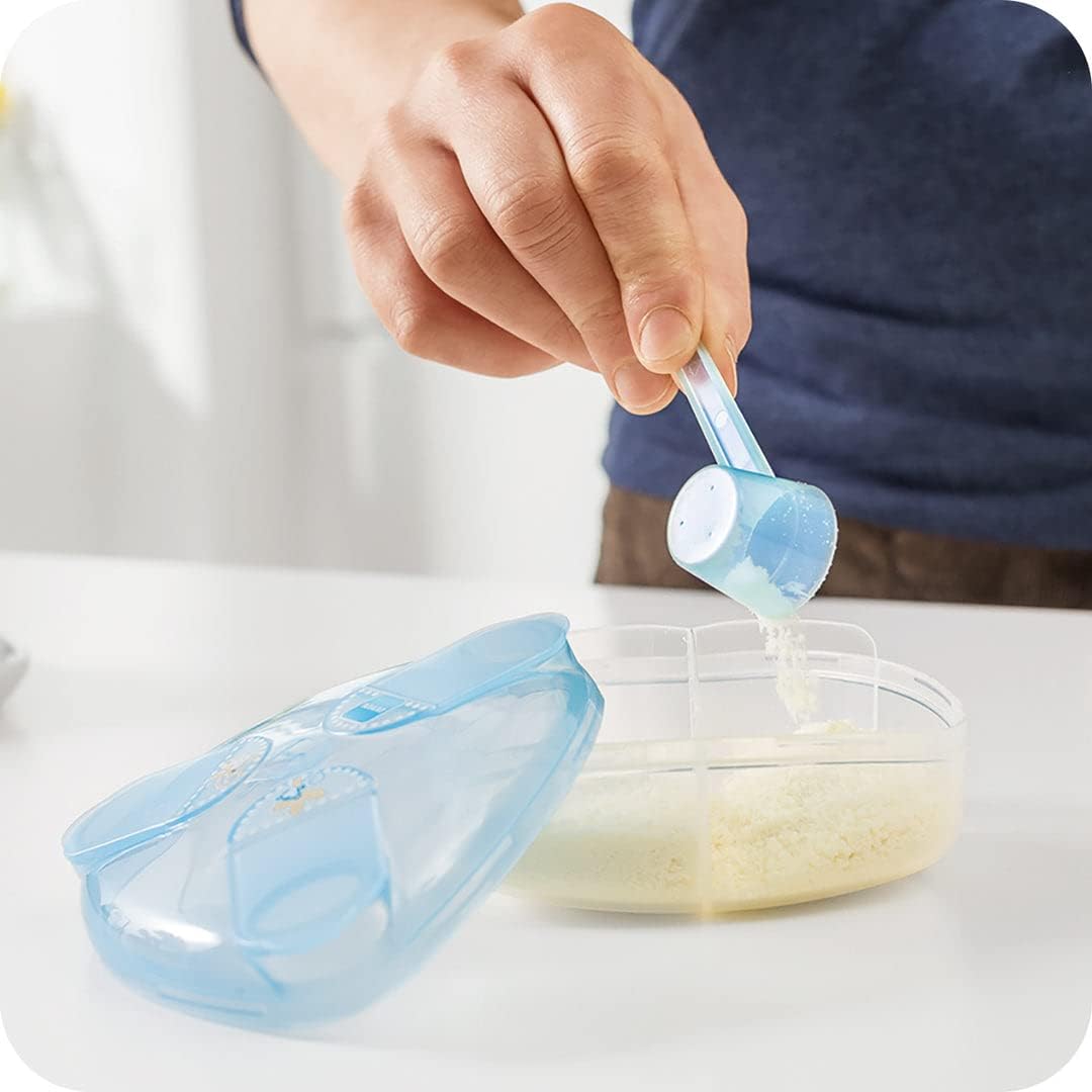 MAM Mini Cooler and Clip blue baby food storage container