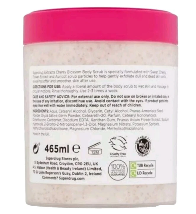 Vitamin E all over body cream with hibiscus 465ml pink jar