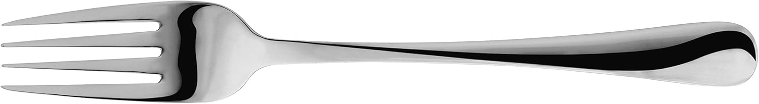 Judge Windsor 18/0 stainless steel dinner fork with black handle
